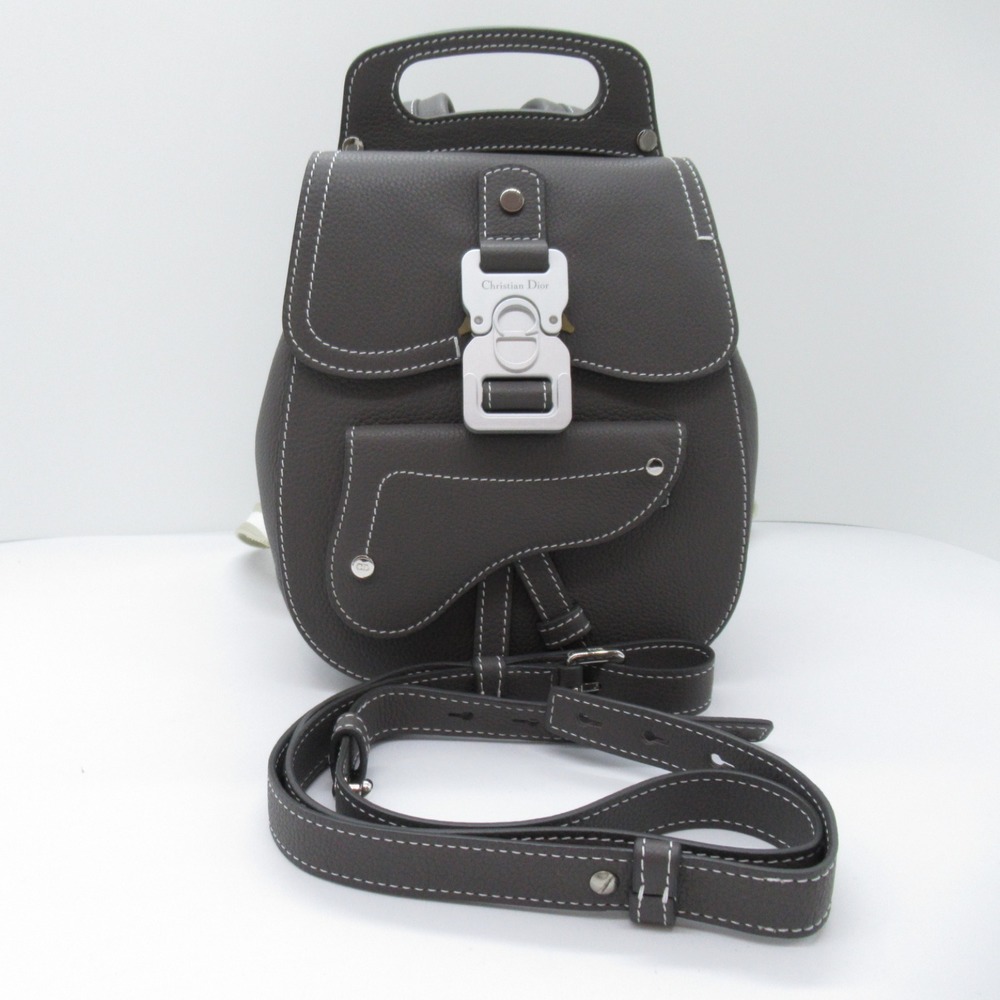 Dior Mini Gallop Calf Backpack Black View 6
